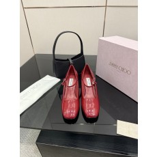 지미추 클래식 진주 굽 메리제인 펌프스 001-213414