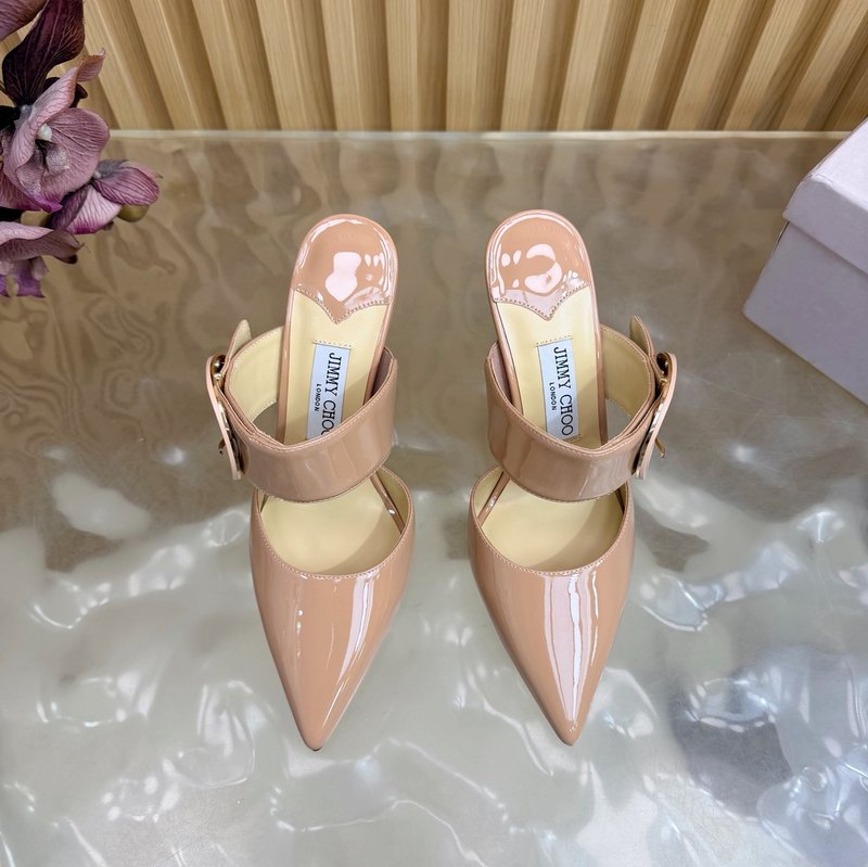 지미추 심플 하이힐 뮬 샌들 001-213492