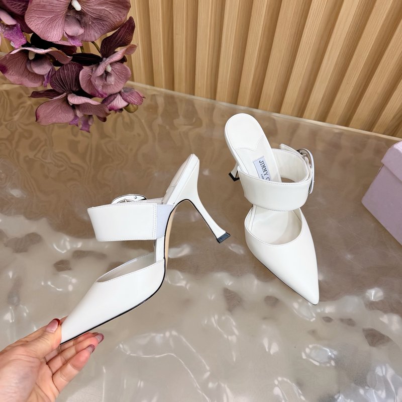 지미추 뮬 하이힐 샌들 001-213493
