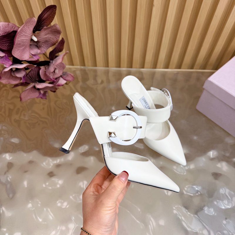 지미추 뮬 하이힐 샌들 001-213493