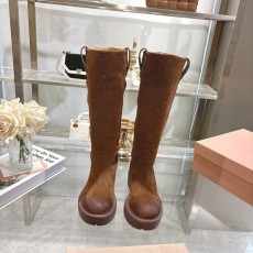 미우미우 가을 겨울 신상 소가죽 롱부츠 001-213659