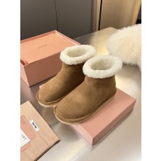 미우미우 겨울 신상 순모 부츠 001-213674