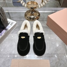 빈티지 울 로퍼 플랫 편안하고 스타일리시한 001-213677