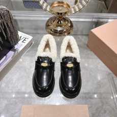 레트로 울 플랫 로퍼 001-213690