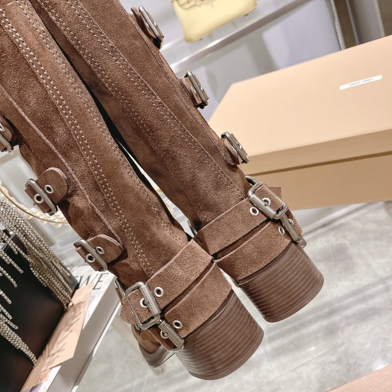 레트로 빈티지 소가죽 롱부츠 001-213702