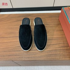 로로피아나 남성 빈티지 스웨이드 뮬 001-213789