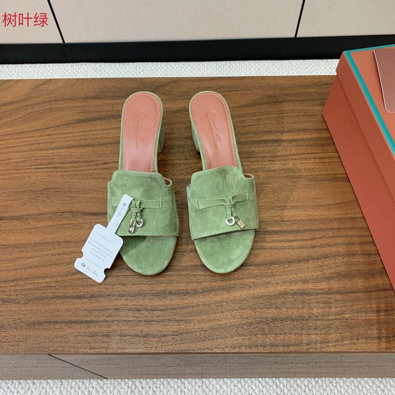 스웨이드 미들힐 슬리퍼 001-213796