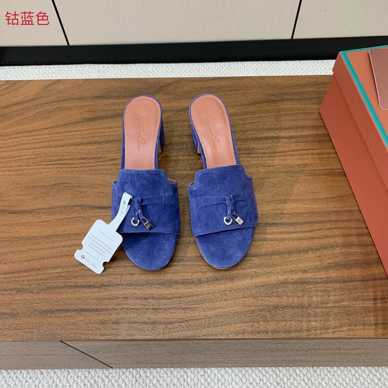 스웨이드 미들힐 슬리퍼 001-213798