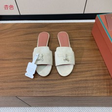 스웨이드 플랫 슬리퍼 001-213809