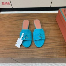 스웨이드 플랫 슬리퍼 001-213821