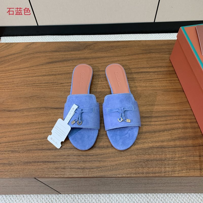 스웨이드 플랫 샌들 001-213823