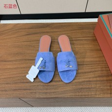 스웨이드 플랫 샌들 001-213823