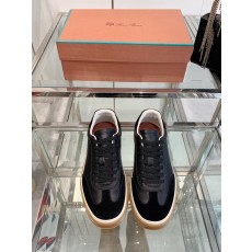 로로피아나 남성 스웨이드 트레이닝 스니커즈 001-213858