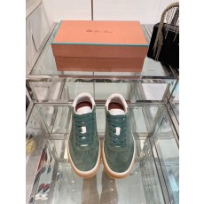 로로 피아나 남성 스웨이드 트레이닝 스니커즈 001-213869