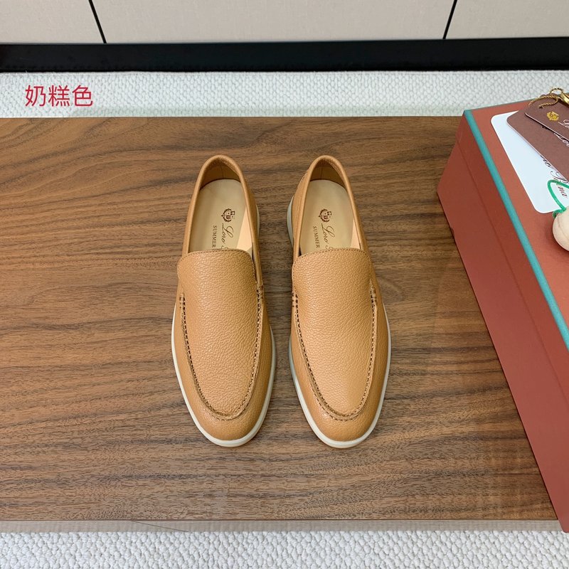 광면 가죽 로퍼 빈티지 우아함 001-213922
