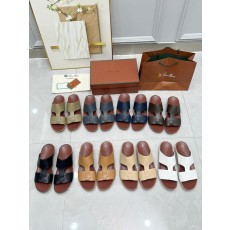 로로 피아나 나파 가죽 핸드메이드 샌들 001-213952