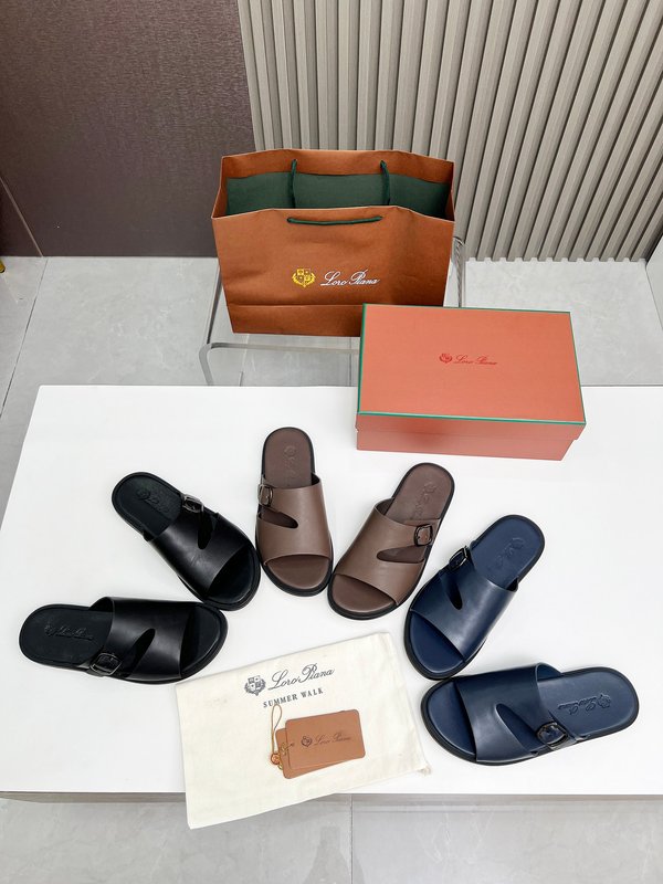 로로 피아나 수입 소가죽 핸드메이드 샌들 001-213953