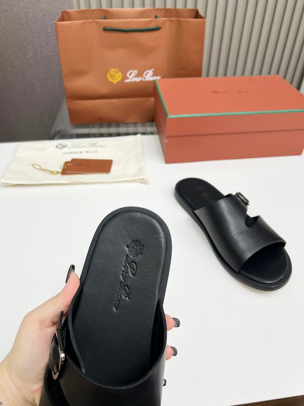 로로 피아나 수입 소가죽 핸드메이드 샌들 001-213953