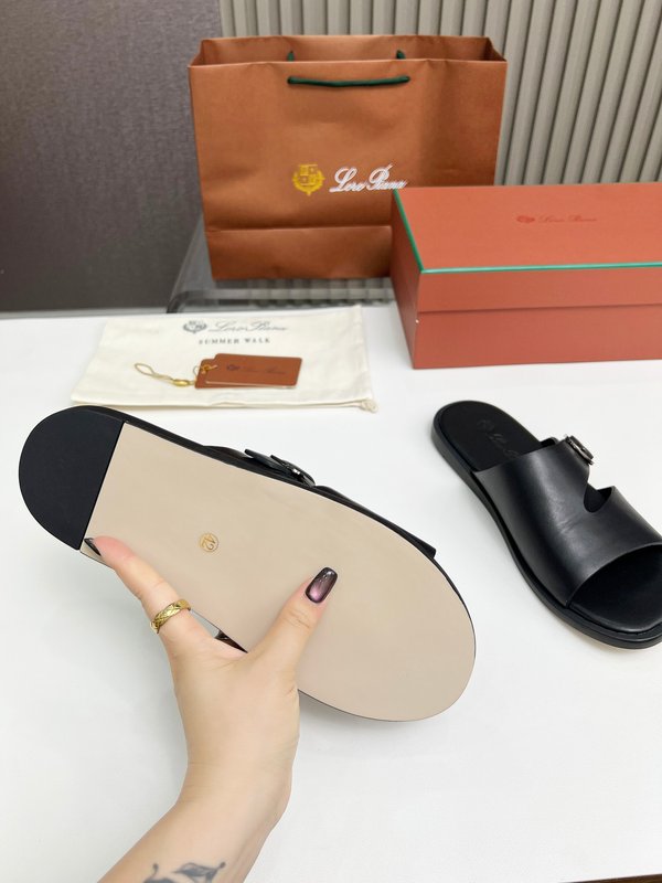 로로 피아나 수입 소가죽 핸드메이드 샌들 001-213953
