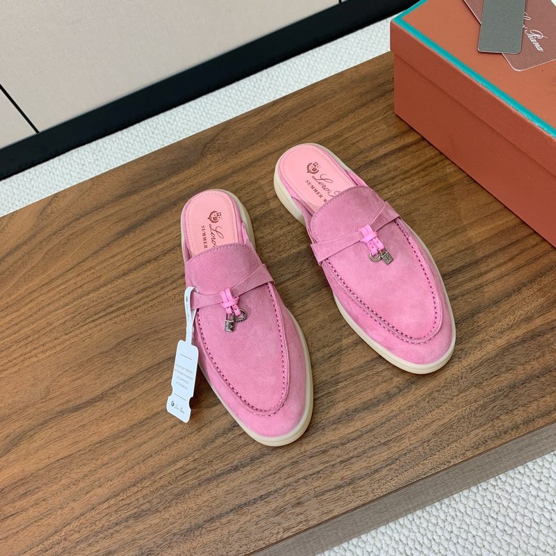 로로피아나 캐시미어 토백 샌들 빈티지 우아 001-213986