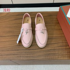 로로피아나 레더 로퍼 슈즈 001-214017