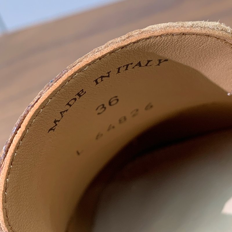 로로 피아나 빈티지 소가죽 수제 로퍼 001-214020