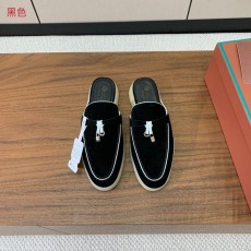 로로피아나 캐시미어 록 스티치 뮬 001-214032