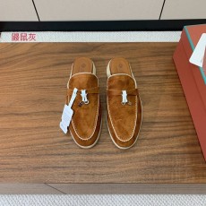 로로피아나 캐시미어 록 스티치 토슬리퍼 001-214035