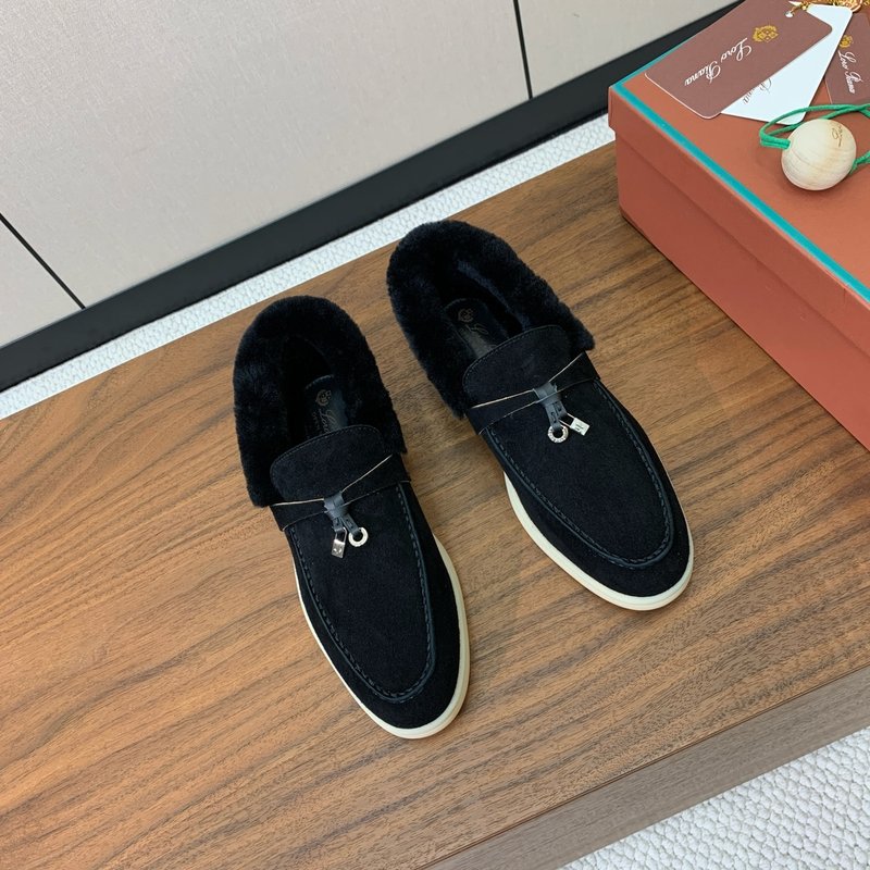 로로피아나 양모 로퍼 슈즈 001-214058