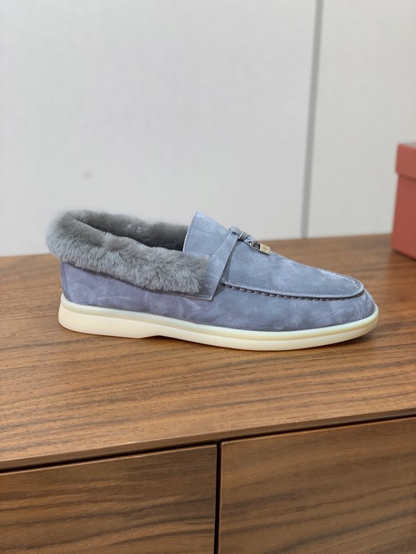 로로피아나 양모 로퍼 슈즈 001-214065