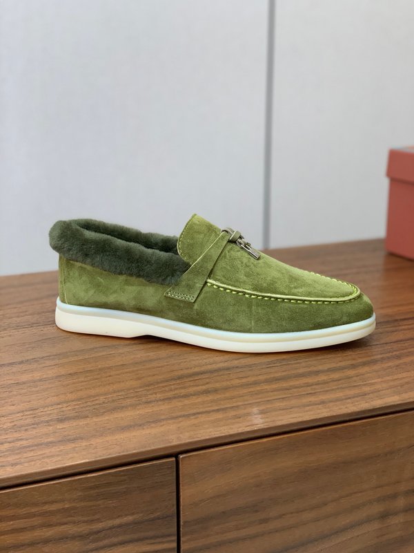 로로피아나 양모 로퍼 슈즈 001-214068