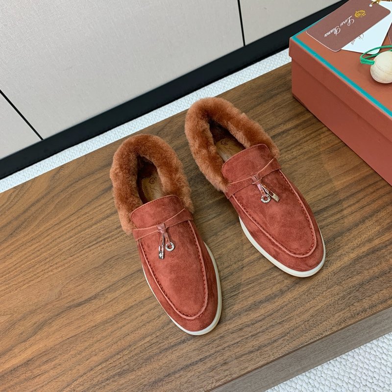 양모 로퍼 빈티지 우아함 001-214077