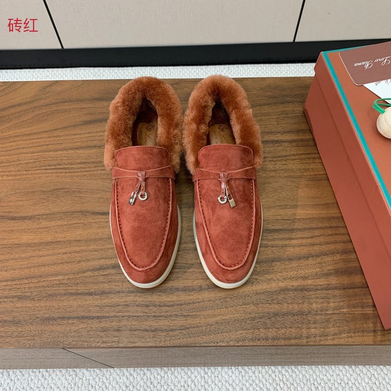 양모 로퍼 빈티지 우아함 001-214077
