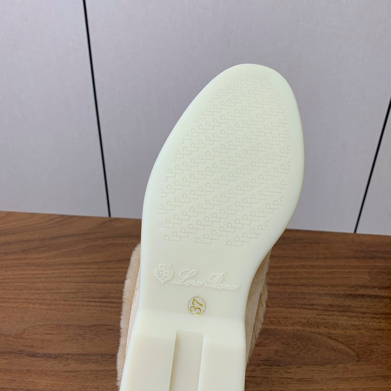 로로피아나 양모 로퍼 슈즈 001-214105