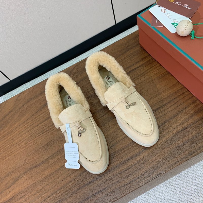 로로피아나 양모 로퍼 슈즈 001-214105