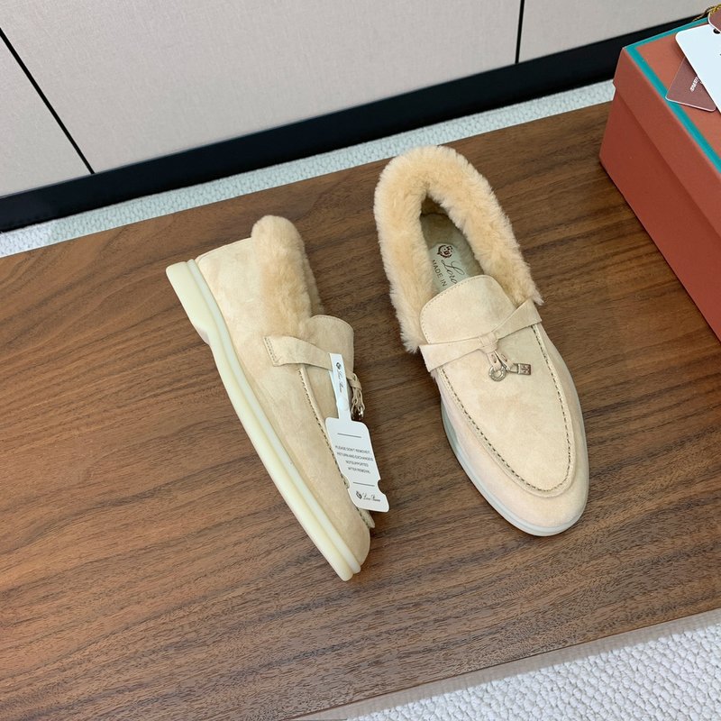 로로피아나 양모 로퍼 슈즈 001-214105