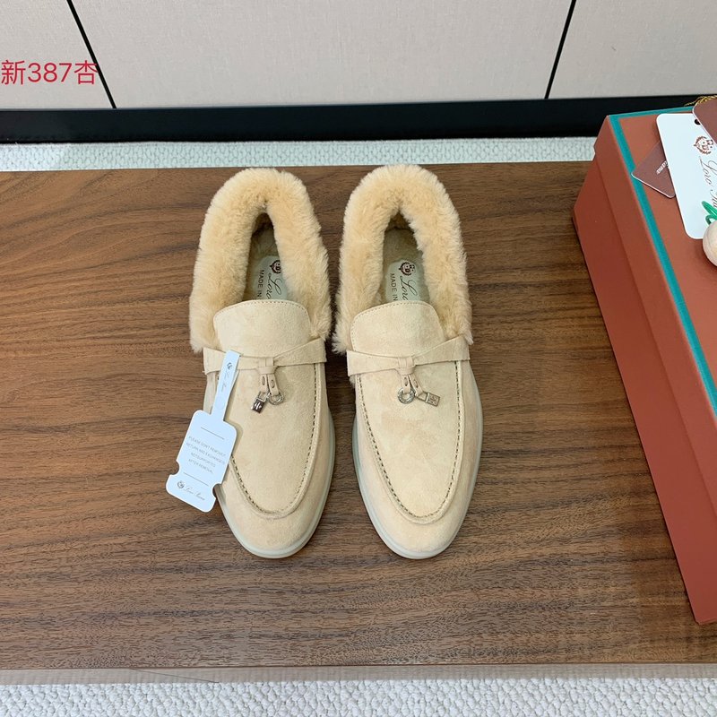 로로피아나 양모 로퍼 슈즈 001-214105