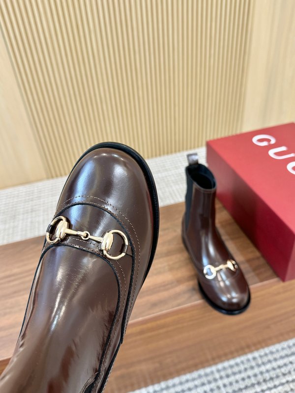 구찌 가을 겨울 신상 여성용 마틴 부츠 001-214476