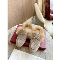 구찌 여성 울 뮬 001-214482