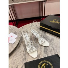 크리스찬 루부탱 스파이크 하이힐 샌들 001-214594