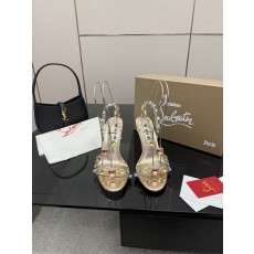 루부탱 미러 에나멜 원스트랩 하이힐 001-214638