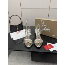 루부탱 거울 광택 페이턴트 원 스트랩 힐 001-214654