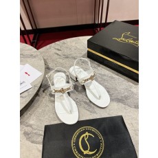 T 스트랩 굽 체인 장식 여성용 구두 001-214679