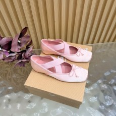 빨간바닥 실크 발레리나 하이힐 001-214727