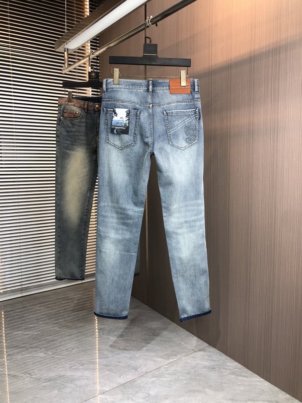 버버리 봄여름 슬림 스트레이트 진 001-214807