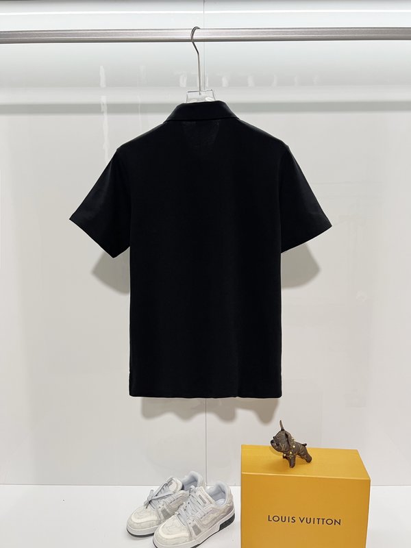 버버리 반소매 폴로 셔츠 하트 자수 001-214938