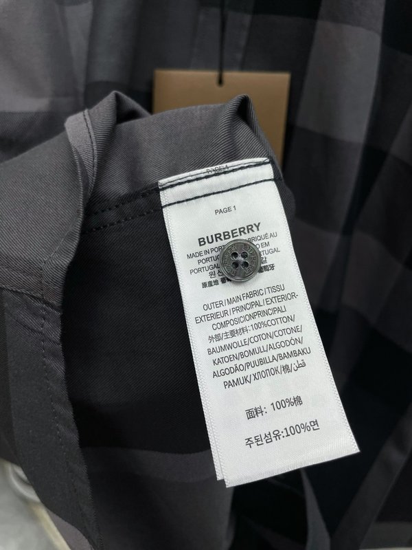 버버리 클래식 체크 긴팔 셔츠 001-214970