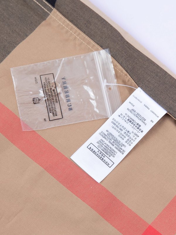 버버리 클래식 체크 반팔 셔츠 001-214989