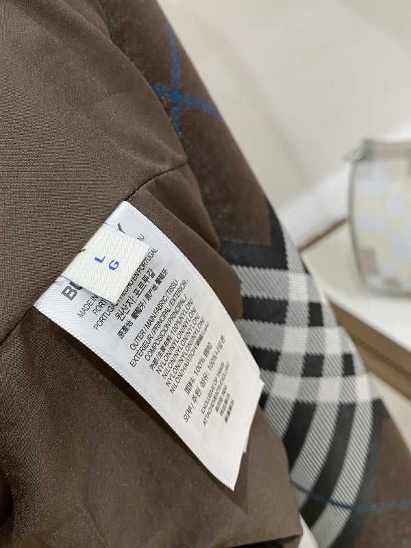 버버리 봄 신상 남성 체크 재킷 아우터 001-215064