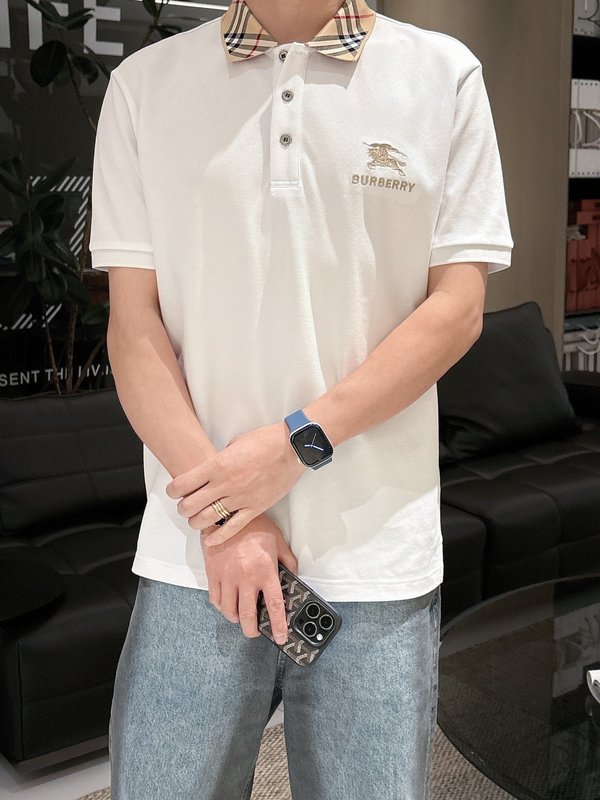 버버리 남성 폴로 셔츠 001-215072